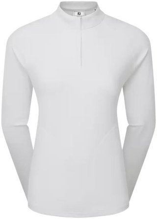 FootJoy Half-Zip Midlayer dames sweatshirt, wit
