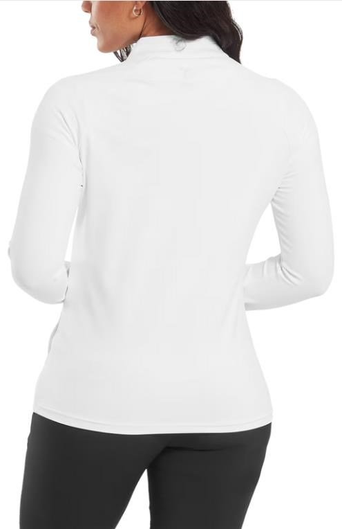 FootJoy Half-Zip Midlayer dames sweatshirt, wit