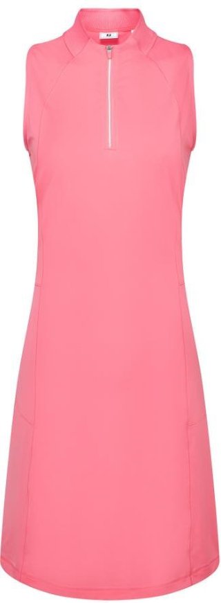 FootJoy 1/4-Zip Sleeveless dames jurk, pink lemonade