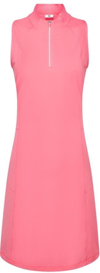 FootJoy 1/4-Zip Sleeveless dames jurk, pink lemonade