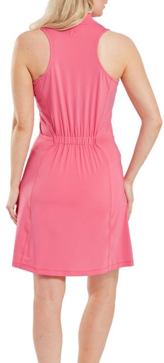 FootJoy 1/4-Zip Sleeveless dames jurk, pink lemonade