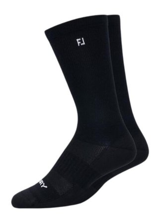 FootJoy ProDry Lightweight Crew heren sokken, zwart, EU 39-46
