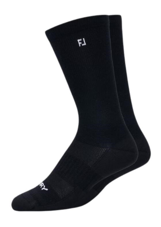 FootJoy ProDry Lightweight Crew heren sokken, zwart, EU 39-46