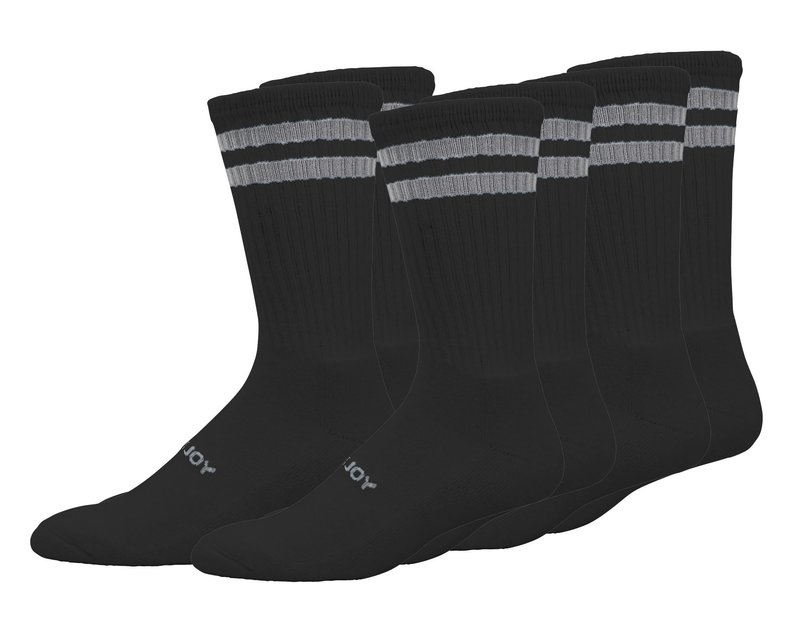 FootJoy Comfortsof Crew heren sokken, zwart, EUR 39-46 (3pairs)