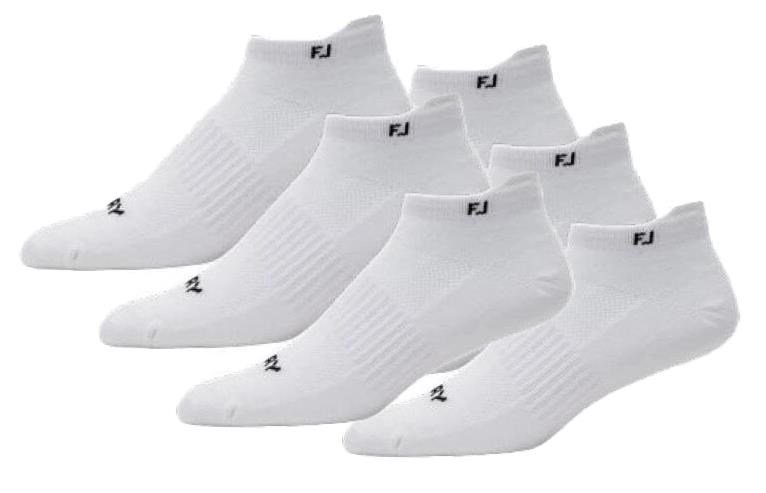 FootJoy ProDry Lightweight Roll Tab dames sokken, wit, UK 6-9 (3 paar)