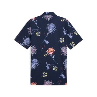 Puma Mattr Dahlia heren polo, deep navy/blue horizon