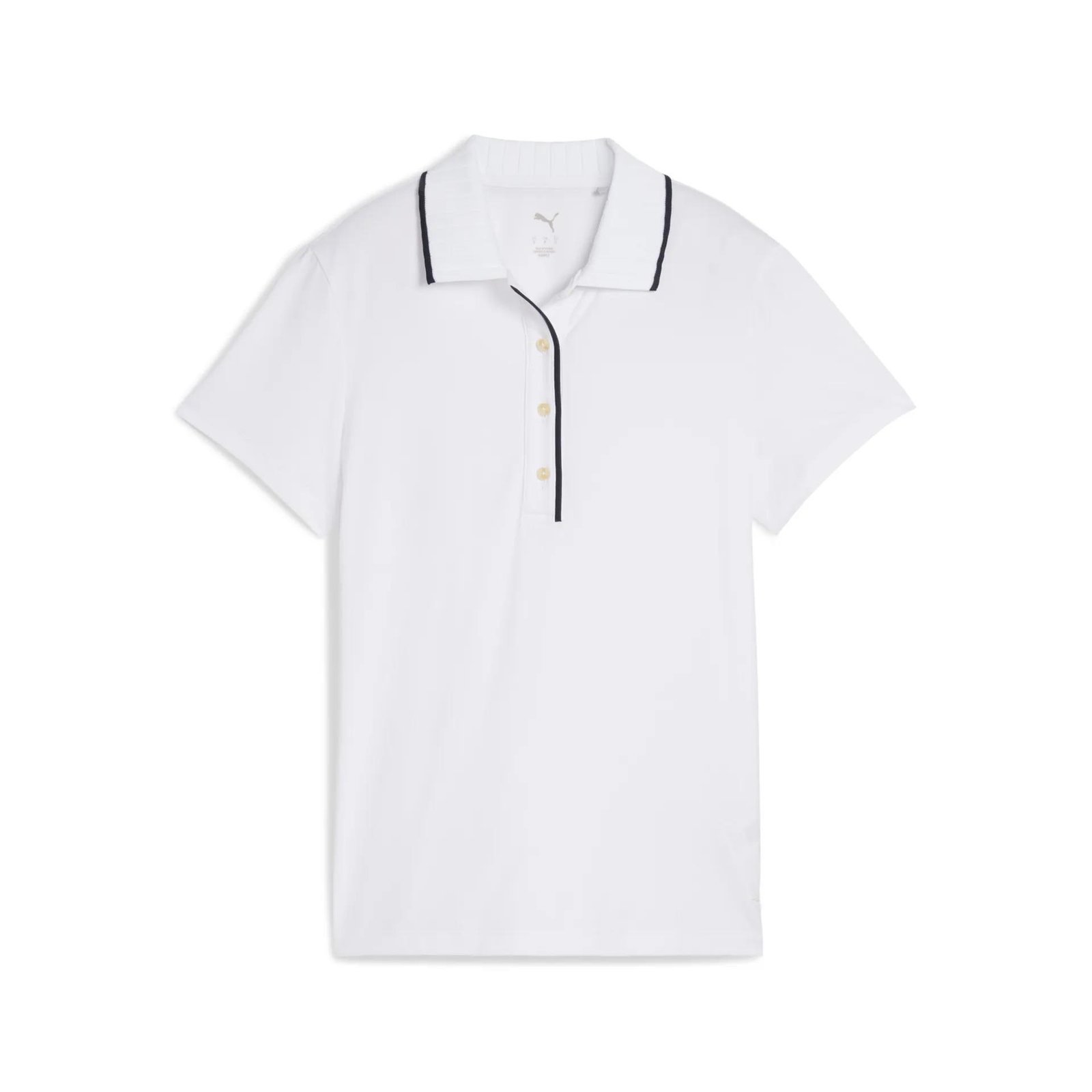Puma Cloudspun Bridges dames polo, white glow