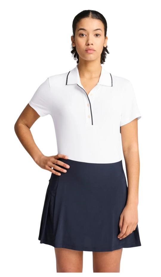 Puma Cloudspun Bridges dames polo, white glow