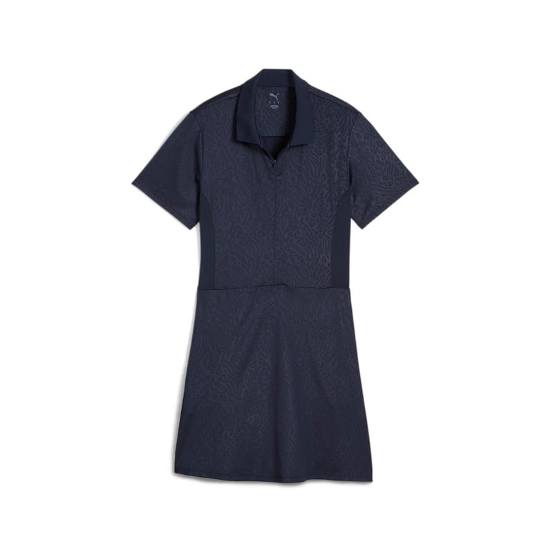 Puma Kassidy Animal Deboss dames jurk, deep navy