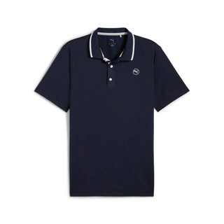 Puma Mattr Elevated Solid dames polo, deep navy