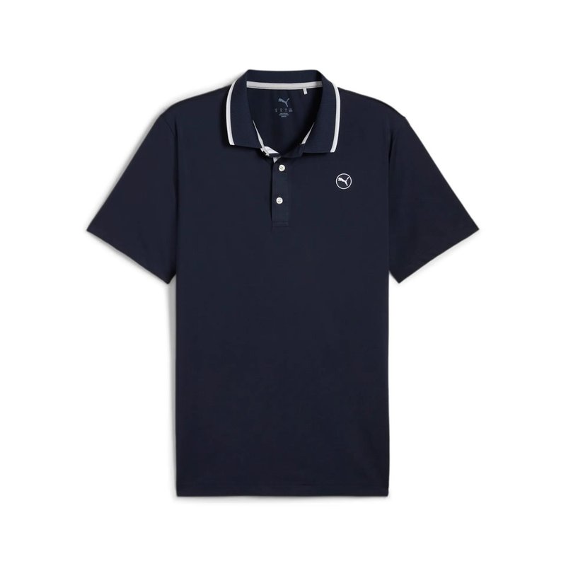 Puma Mattr Elevated Solid dames polo, deep navy