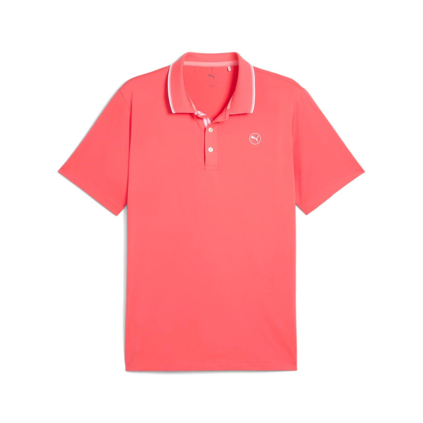 Puma Mattr Elevated Solid heren polo, peach frost