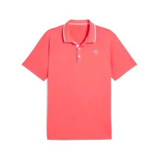 Puma Mattr Elevated Solid heren polo, peach frost