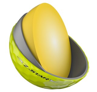 Srixon Z-STAR golfballen, geel