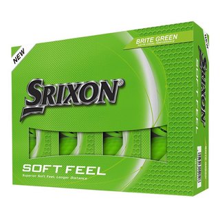 Srixon Soft Feel Brite golfballen, groen