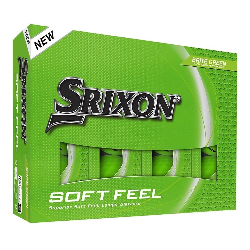Srixon Soft Feel Brite golfballen, groen