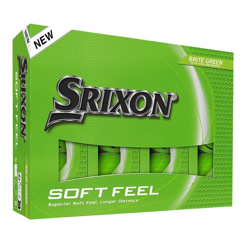 Srixon Soft Feel Brite golfballen, groen