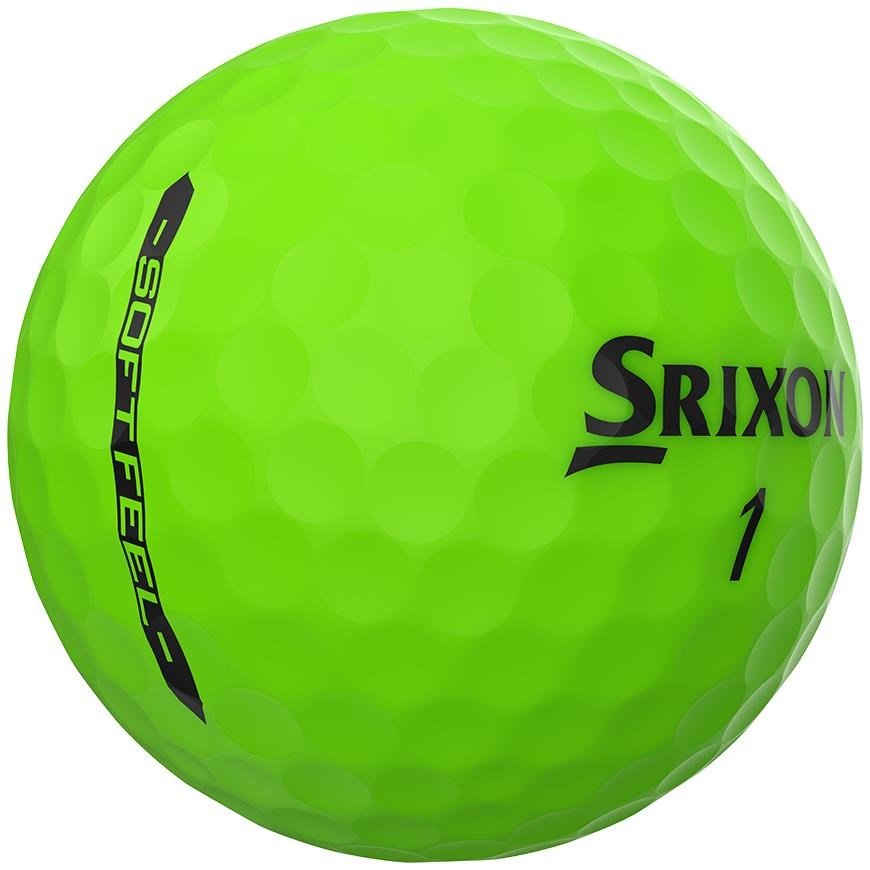 Srixon Soft Feel Brite golfballen, groen