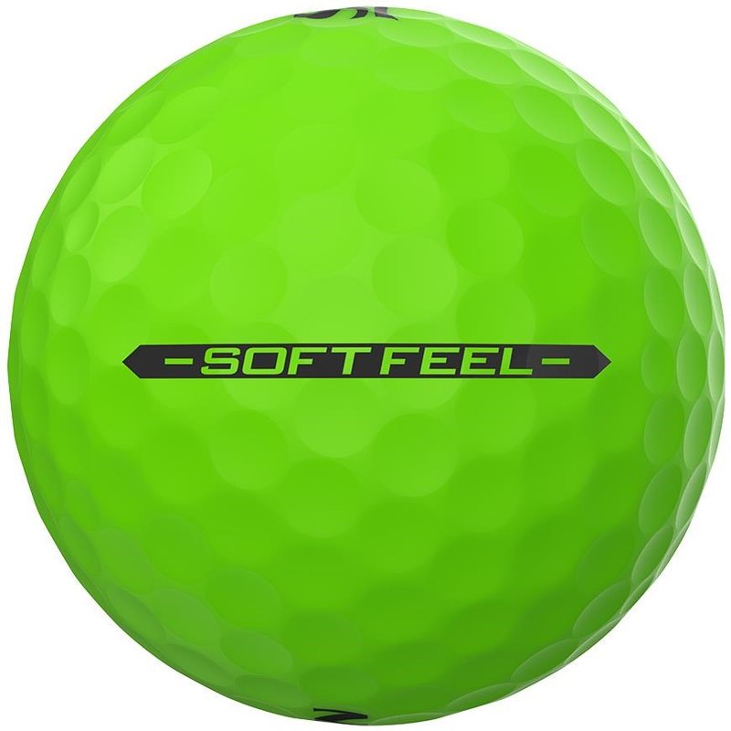 Srixon Soft Feel Brite golfballen, groen