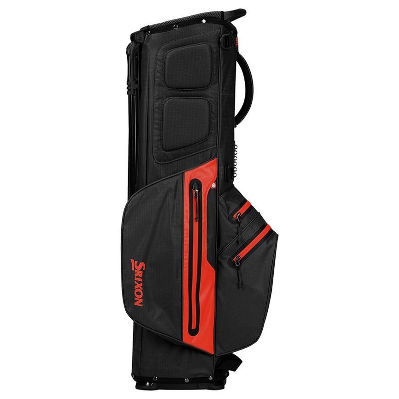 Srixon Waterproof stand bag, zwart/rood