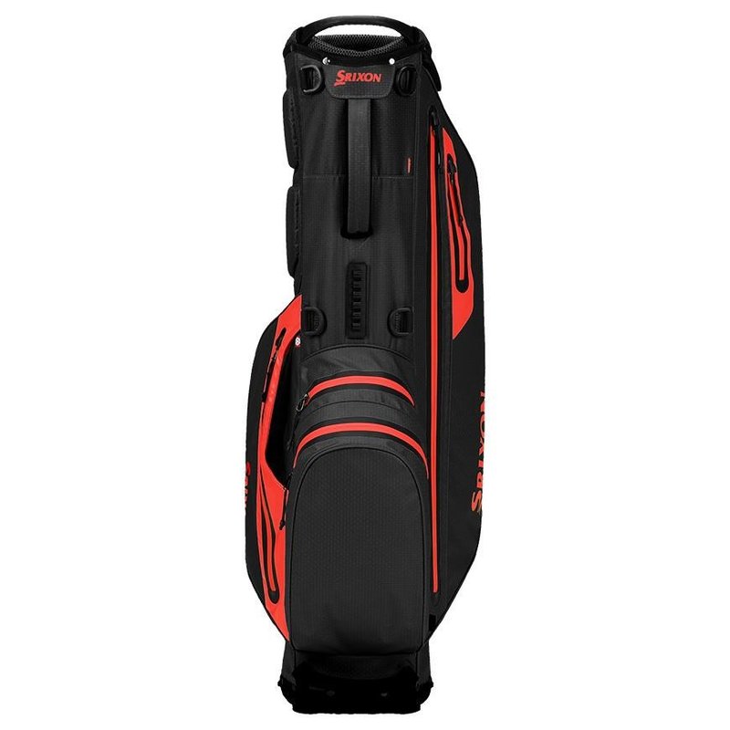 Srixon Waterproof stand bag, zwart/rood