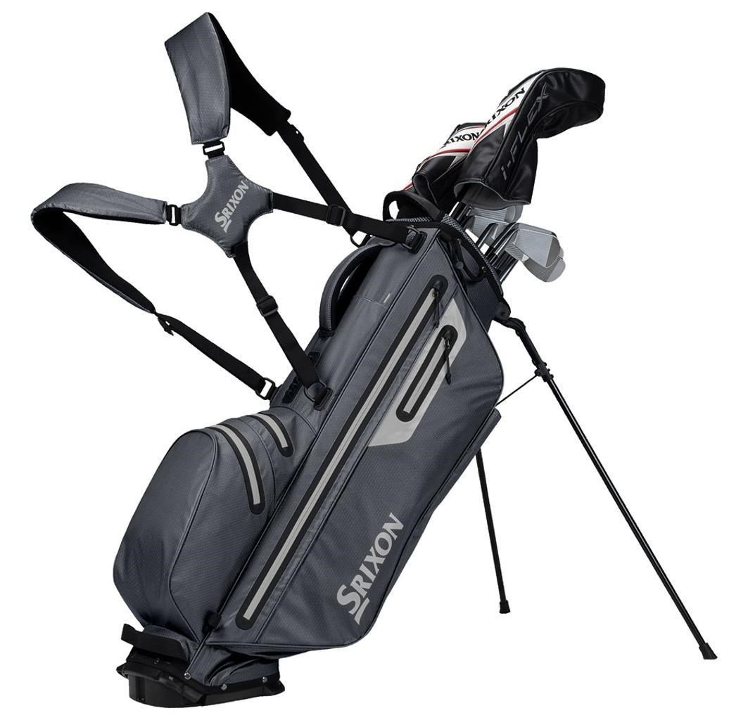 Srixon Waterproof stand bag, antraciet/zilver