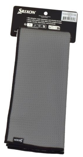 Srixon Tri-Fold MicroFibre handdoek, grijs