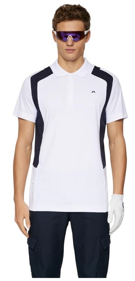 J.Lindeberg Legacy heren polo, wit