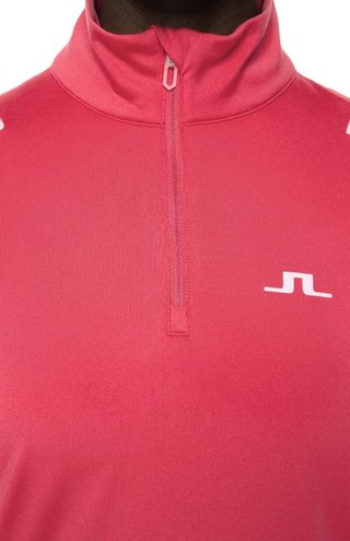 J.Lindeberg Mae Quarter Zip Mid dames midlayer, azalea