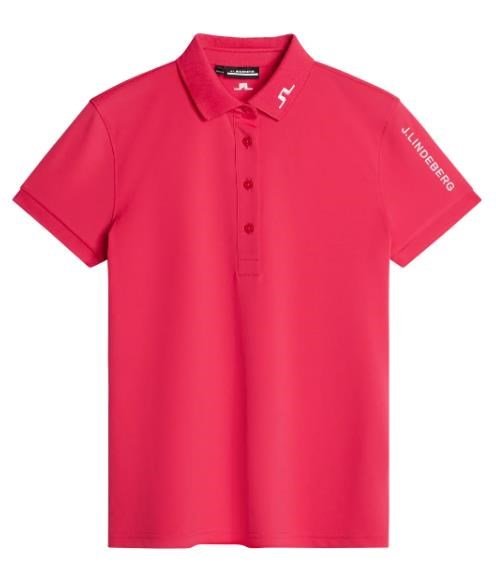J.Lindeberg Tour Tech dames polo, azalea