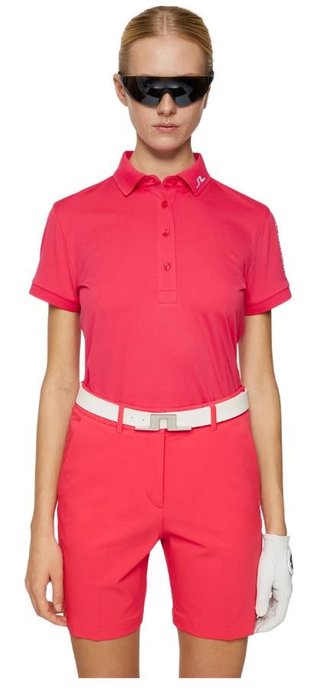 J.Lindeberg Tour Tech dames polo, azalea