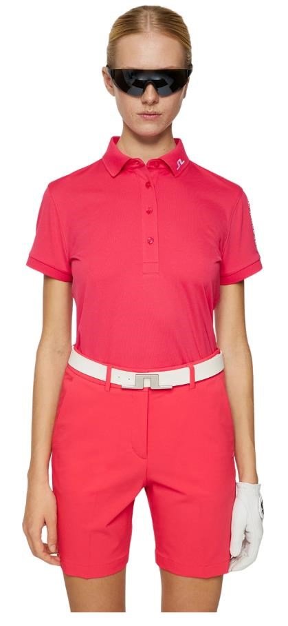 J.Lindeberg Tour Tech dames polo, azalea