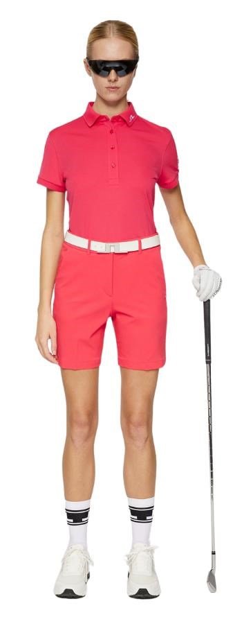 J.Lindeberg Tour Tech dames polo, azalea