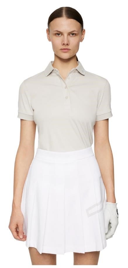 J.Lindeberg Tour Tech dames polo, moonbeam