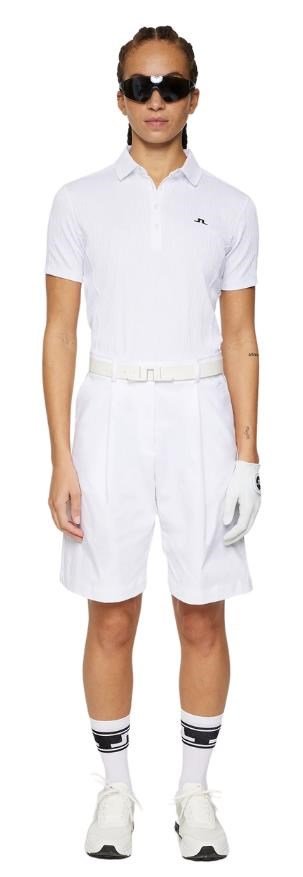 J.Lindeberg Izara dames polo, wit
