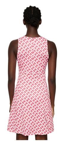J.Lindeberg Cora Print dames jurk, tour geo pink