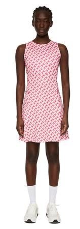J.Lindeberg Cora Print dames jurk, tour geo pink