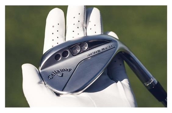 DEMO Callaway Jaws Raw Full Toe Chrome wedge, staal