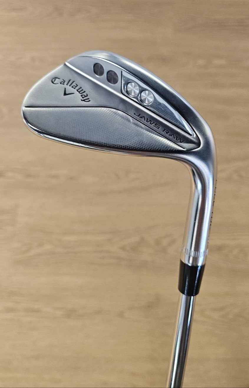 DEMO Callaway Jaws Raw Full Toe Chrome wedge, staal