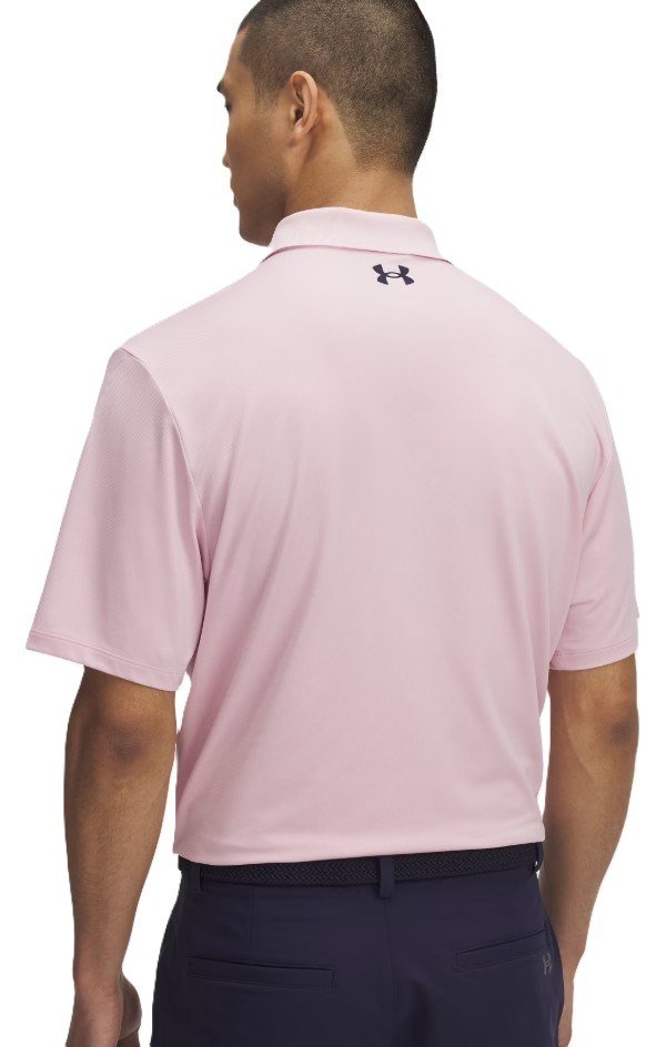 Under Armour Matchplay heren polo, prime pink