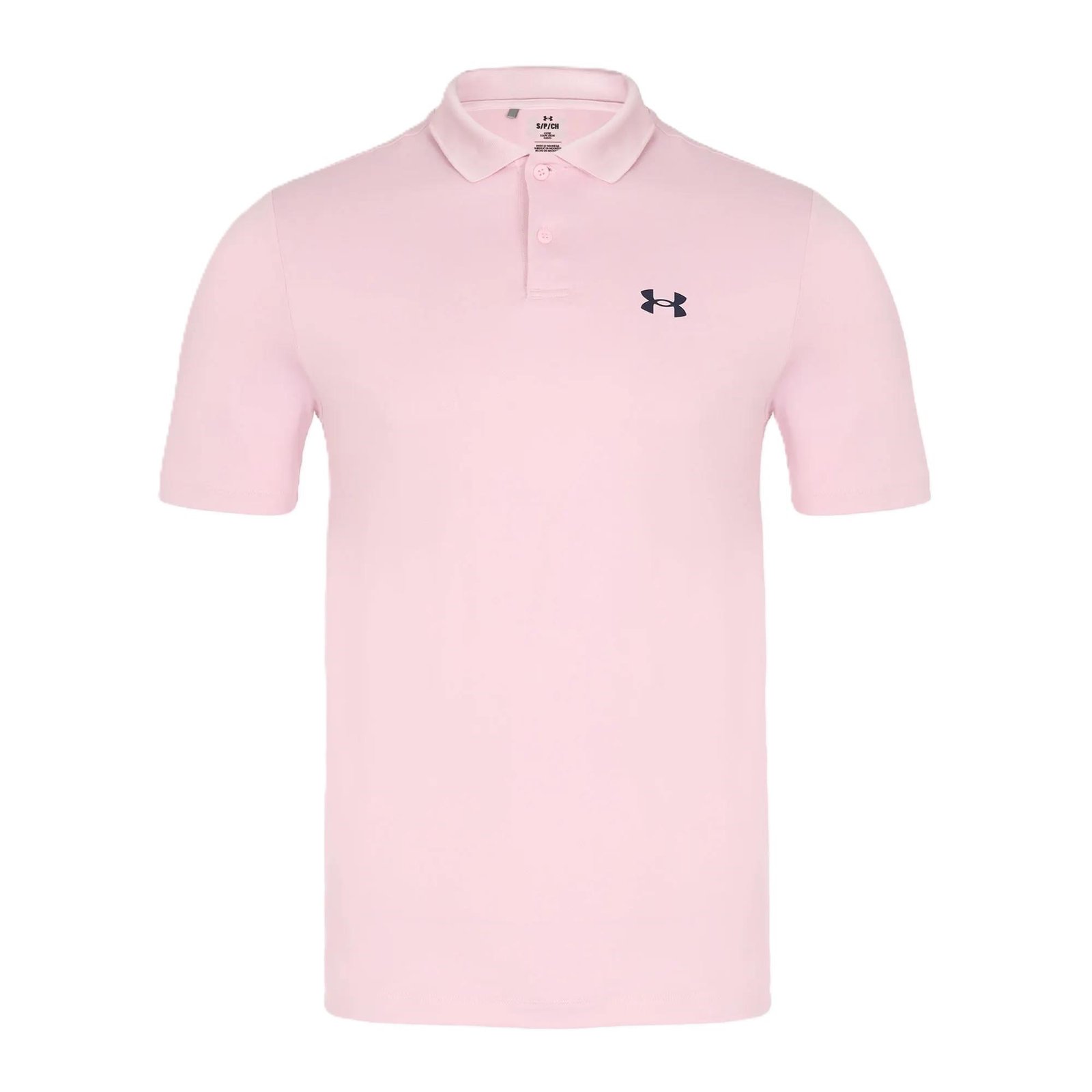 Under Armour Matchplay heren polo, prime pink