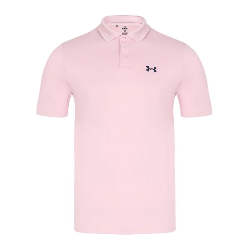 Under Armour Matchplay heren polo, prime pink