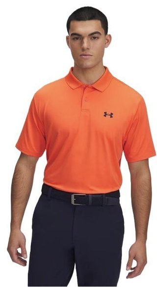 Under Armour Matchplay heren polo, fire