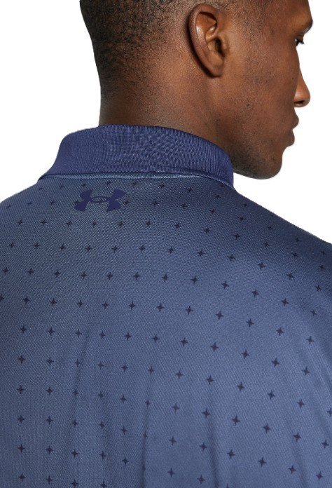 Under Armour Matchplay Printed heren polo, midnight navy