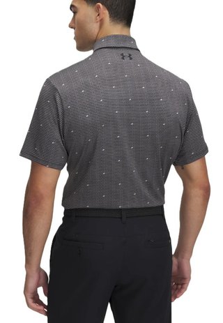Under Armour Playoff 3.0 Printed heren polo, castlerock