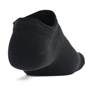 Under Armour Essential No Show unisex sokken (6 paar), zwart