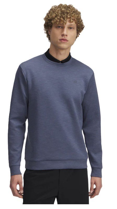 Under Armour Drive Midlayer Crew heren sweatshirt, downpour gray