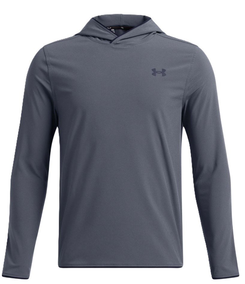 Under Armour Drive jongens hoodie, downpour gray