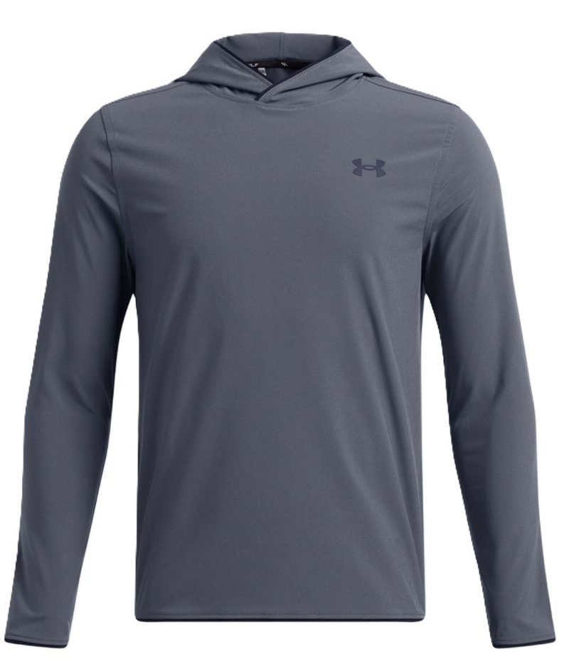 Under Armour Drive jongens hoodie, downpour gray