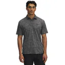 Under Armour Drive Jacquard heren polo, zwart